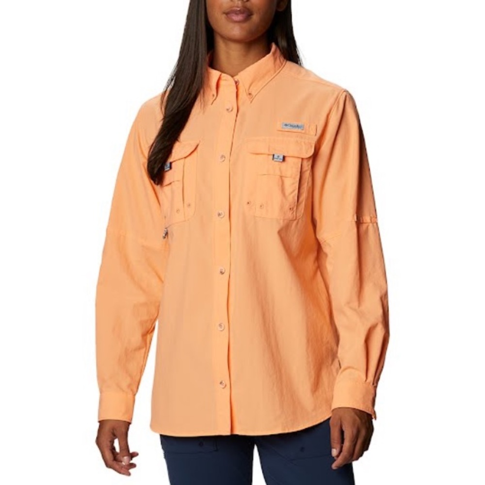 Columbia PFG long sleeve in bright nectar